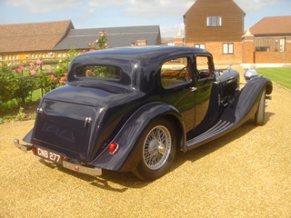 Alvis 1936 Restoration - Completed