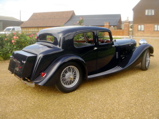 Alvis 1936 Restoration - Completed