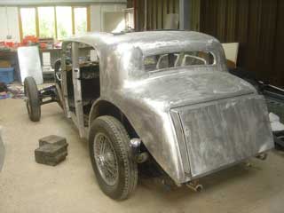 Alvis 1936 - Classic Car Restoration in Progress