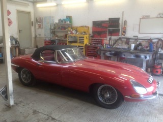 1963 Jaguar E Type 3.8 Series 1 Restoration