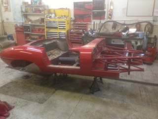 1963 Jaguar E Type 3.8 Series 1 Restoration