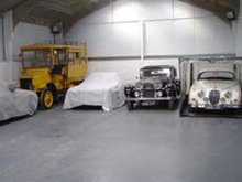 Standard Classic Car Hire Storage