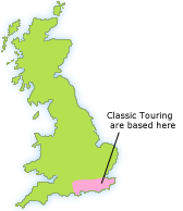 Classic Car Restoration from Classic Touring - Our Location